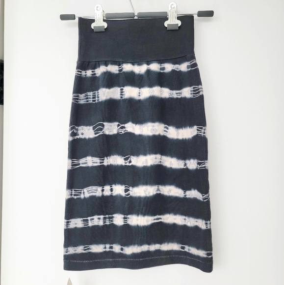 NWT American Apparel tie dye pencil skirt - Picture 4 of 7